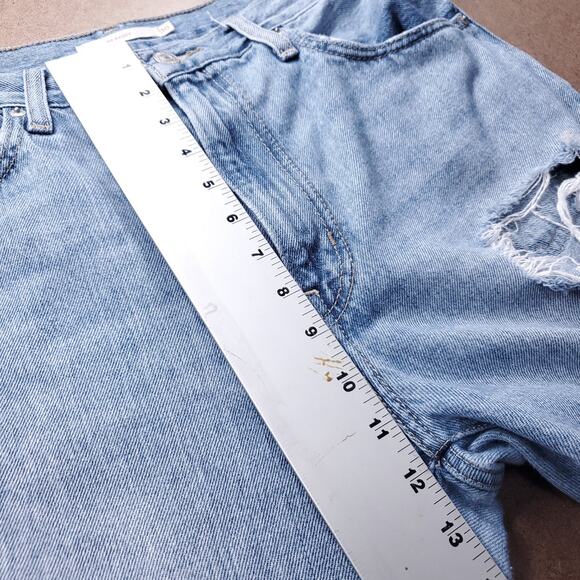 Levi's 94 Baggy Jeans Women 30 Blue Mid Rise Zip Fly Grunge Streetwear Denim - Picture 7 of 13